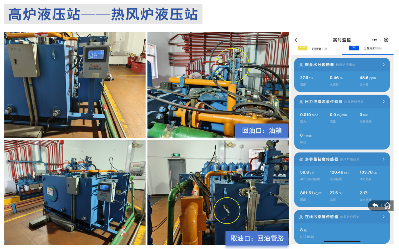 冶鋼 | 高爐液壓站油質(zhì)在線監(jiān)測(cè)與故障診斷部署應(yīng)用，助推鋼廠智能運(yùn)維升級(jí)圖6